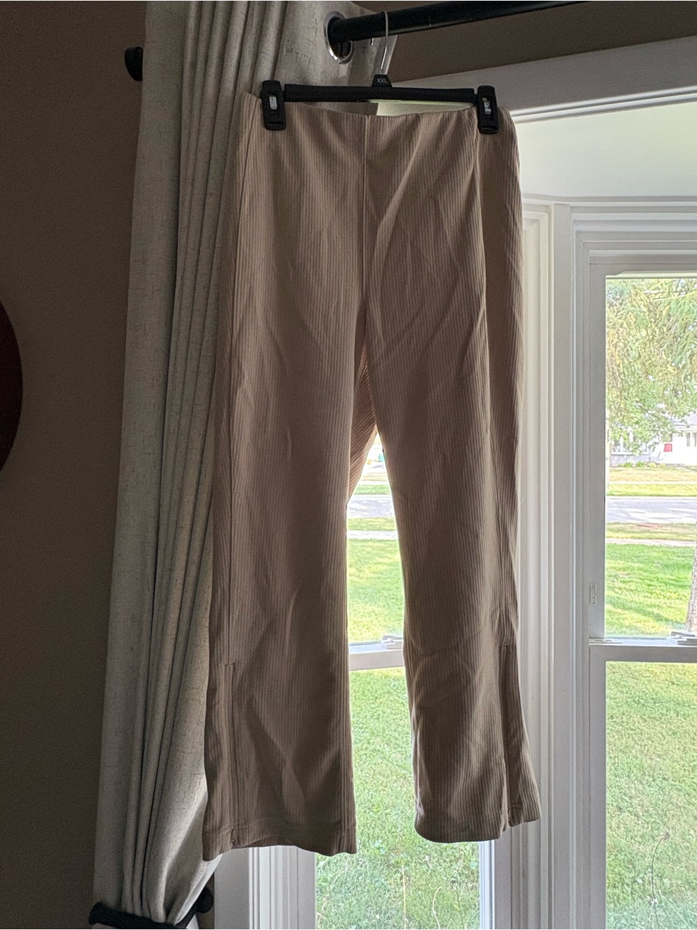lululemon athletica women’s Corduroy Pants in Light Tan